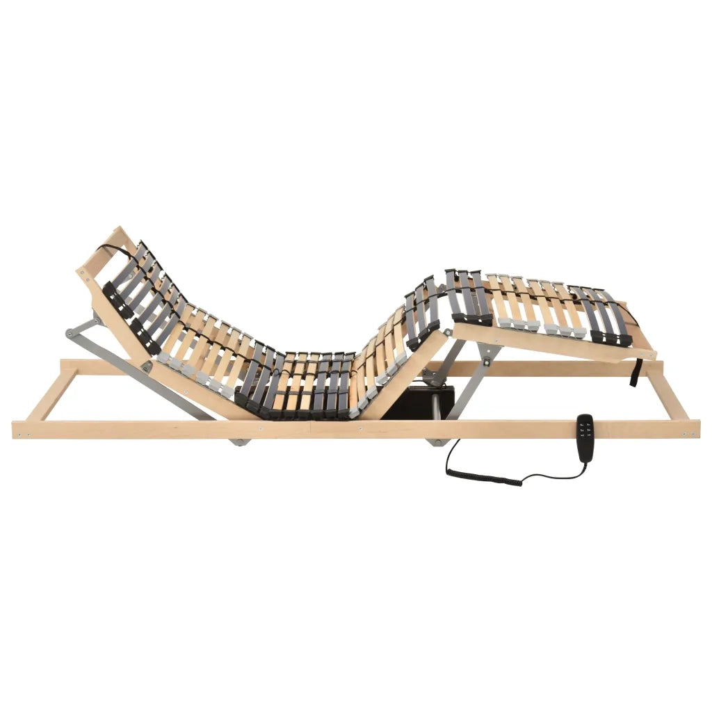 Letto con Telaio a Doghe Elettrico 42 Doghe 7 Zone 90x200 cm cod mxl 53134