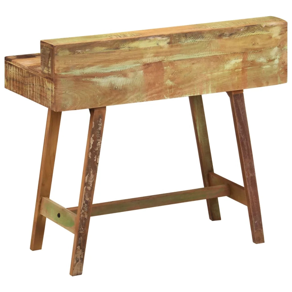 Scrivania in Legno Massello Anticato cod mxl 63345