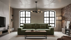 Lampada Da Soffitto Cristallo Loft APP739-5CP