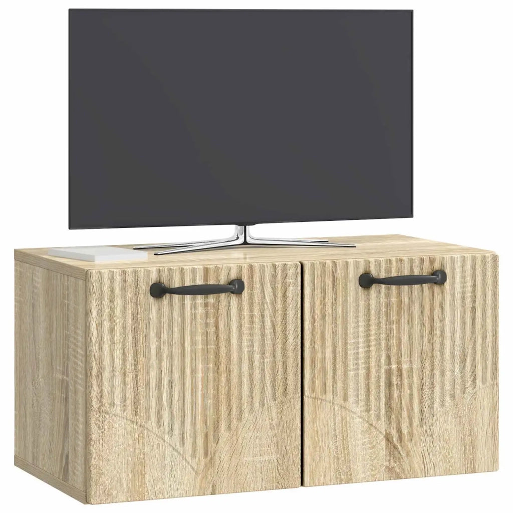 Mobile Porta TV da Muro Rovere Sonoma 59,5 x 31 x 30 cm