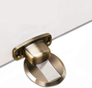 Stopper per porta senza perforazione - stopper magnetico in acciaio inossidabile per porta a pavimento - bronzato