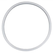 Anello di sigillatura in silicone - 24 cm - Adatto per pentola ad induzione - Facile da pulire - Materiale sicuro per l'alimentazione