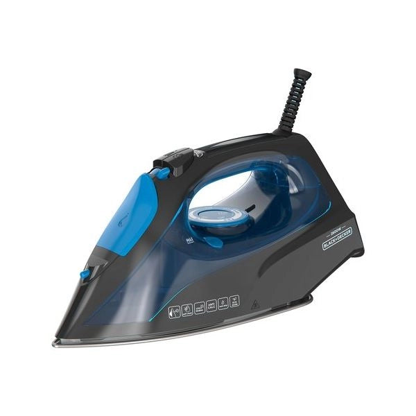Ferro stiro vapore black & decker bxir2605e - 8432406180277
