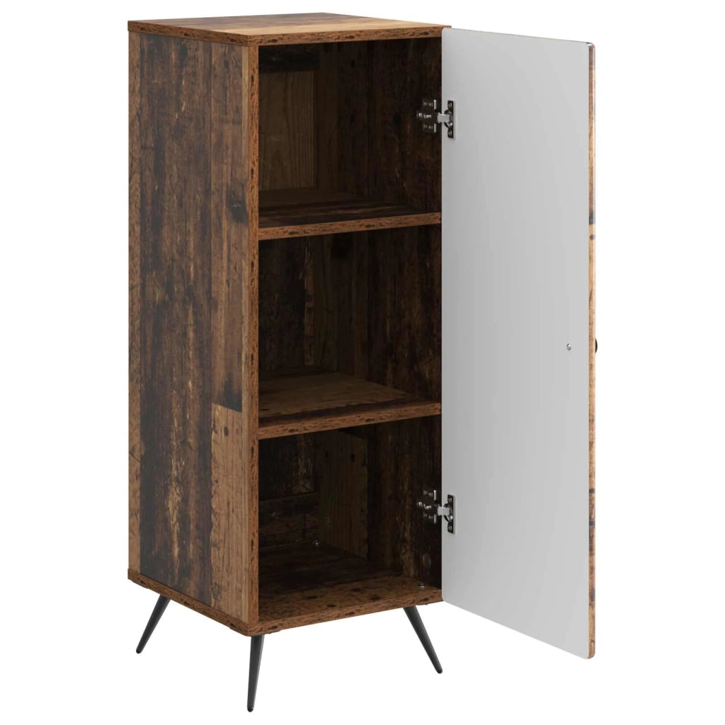 Credenza Legno antico 33 x 34,5 x 90 cm Legno ingegnerizzato