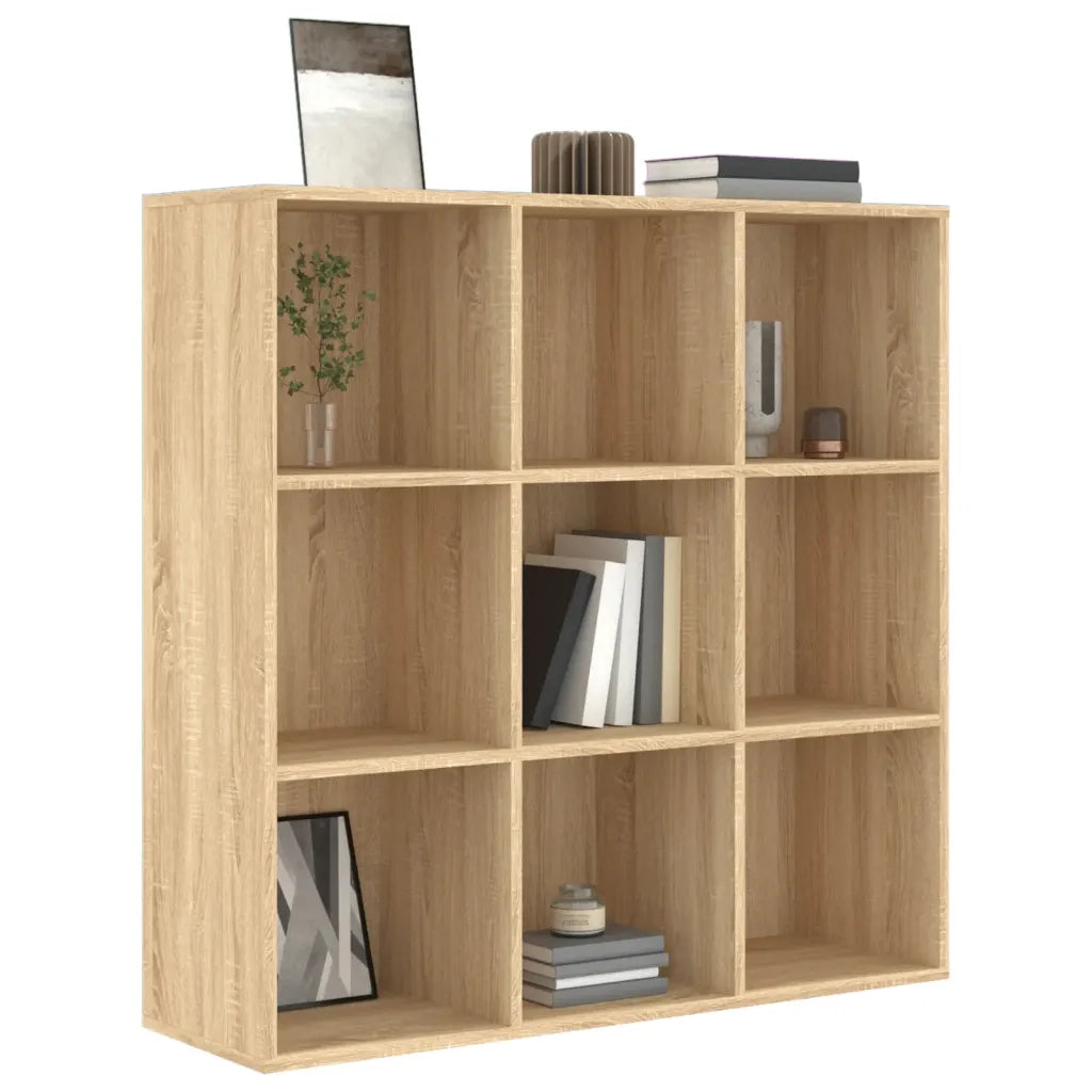 Libreria Rovere Sonoma 98x29x97,5 cm in Legno Multistrato 801128