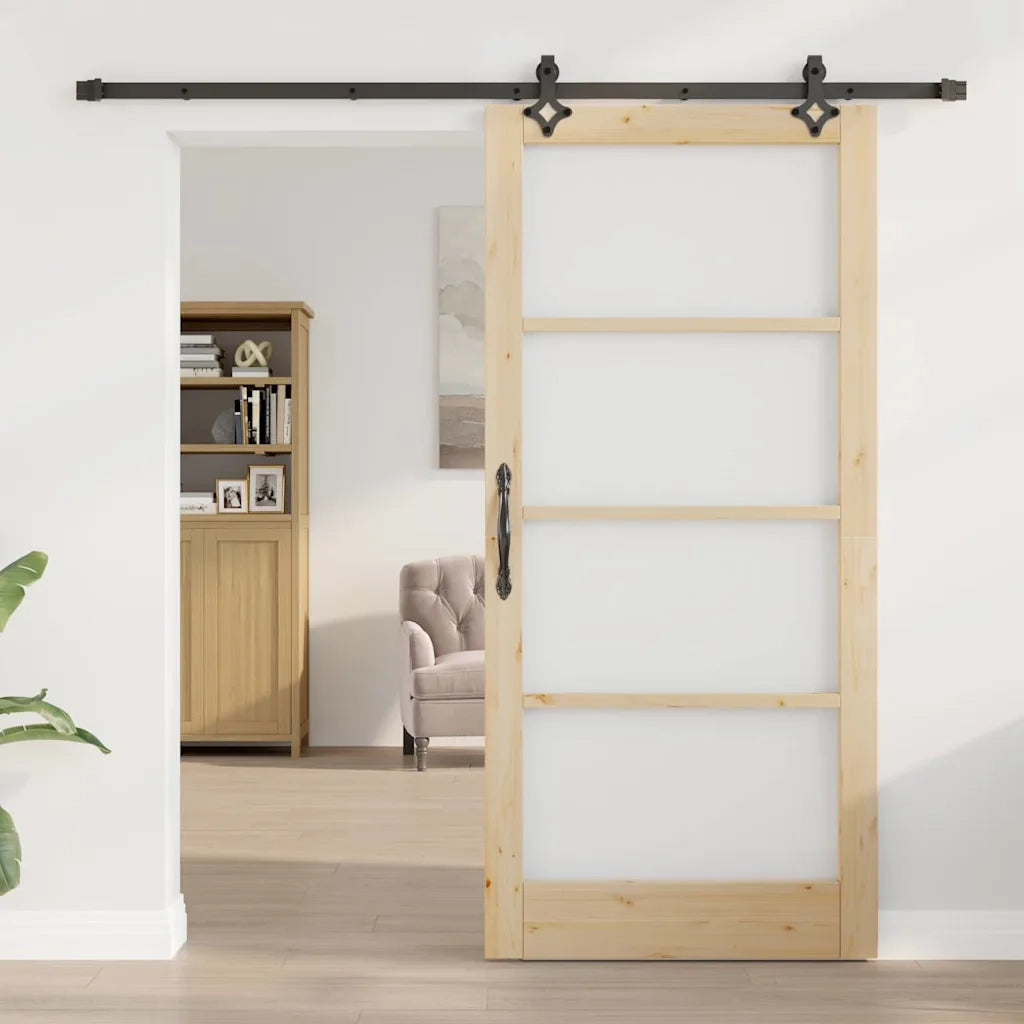 Porta scorrevole Naturale 93 x 202 cm 3332315