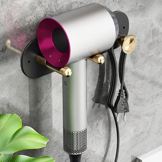 Supporto per asciugacapelli e stile per capelli - Supporto per asciugacapelli e stile per capelli e organizzatore di accessori per capelli per uso domestico e professionale
