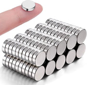 100 pezzi di magneti forti 8 x 2 mm, per lavagne magnetiche, frigoriferi, uso DIY