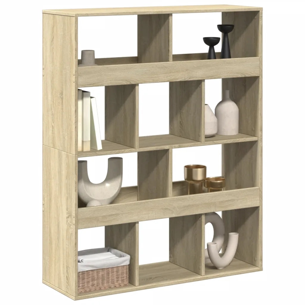 vidaXL Divisorio Stanza Rovere Sonoma 100x33x125,5 cm in Truciolato