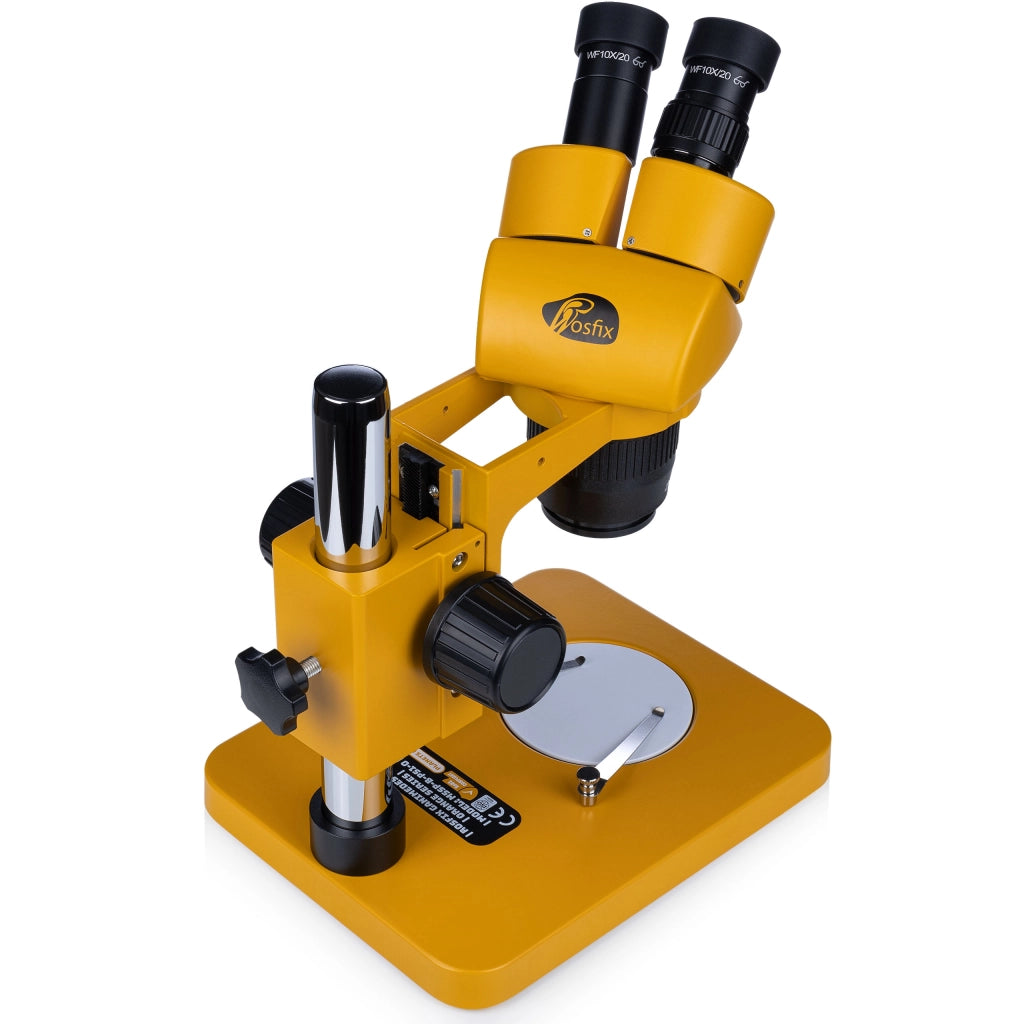 Mikroscopio Stereoscopico Binoculare Ganimedes S – Zoom 20-40x | Oculare WF10X/20 | Testa 45° Rotazione 360°
