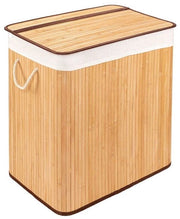 Asciugamani e oggetti da bagno in bambù 100% con coperchio (72 L) • Box per l'asciugatura con contenitori rimovibili • Asciugacapelli pieghevoli • Cassetto per l'asciugatura da installare nella doccia • 100% Bambù • Dimensioni: 40x30x60 cm