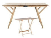 TAVOLI TAVOLO PIEGHEVOLE IN LEGNO CM. 60X80H75 ARREDAMENTO PER ESTERNO