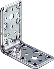 PIASTRA 771/IN ANGOLARE INOX 50X80X80 MM- ALDEGHI LUIGI SPA- 5,0 pz