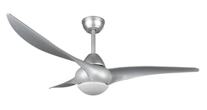 Ventilatore da Soffitto con 3 Pale e Lampada LED SMD Ø145 cm 3 Velocità Titano