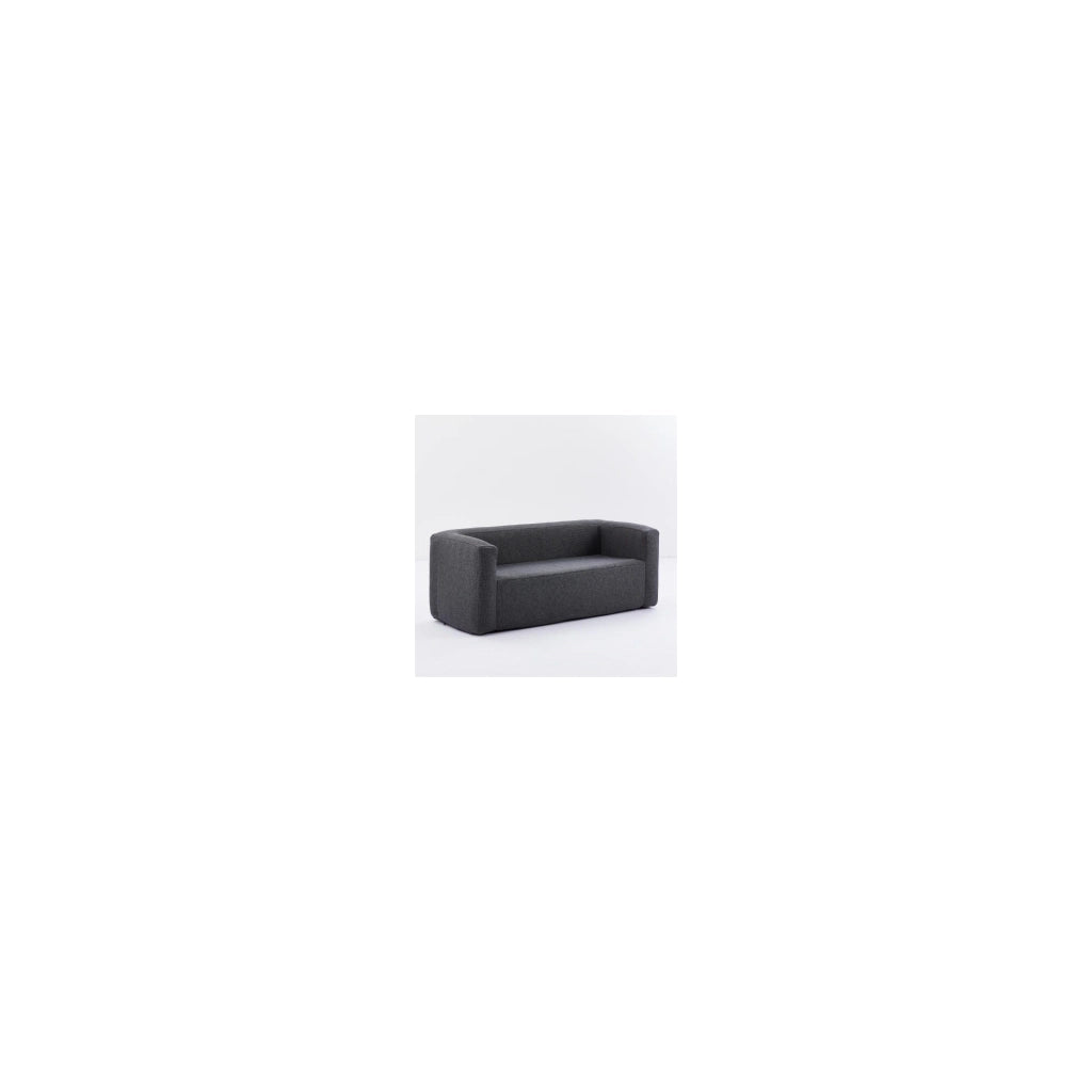 Salotto gonfiabile a 5 posti - Terracotta - Interno ed esterno - Grigio scuro