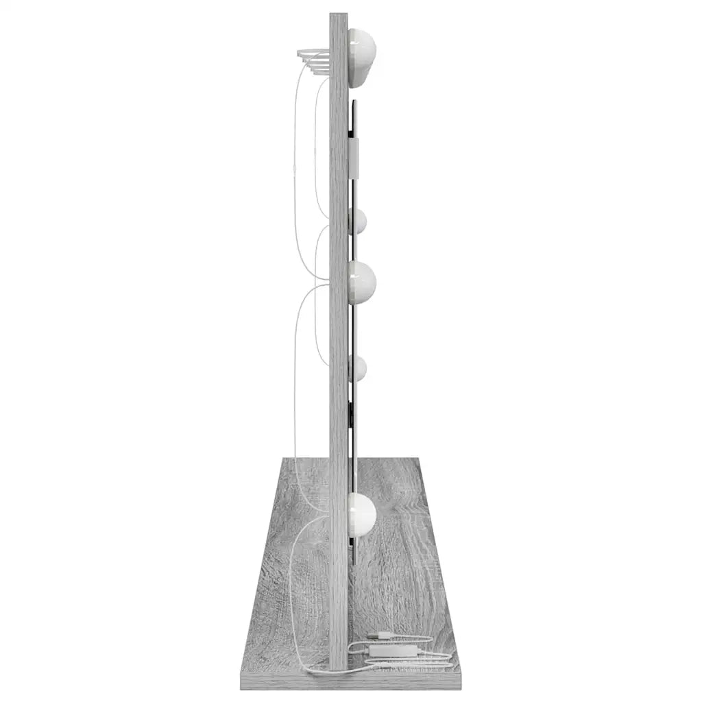 Specchio da Vanità Grigio Sonoma 100 x 55 x 18 cm Rettangolare 868306