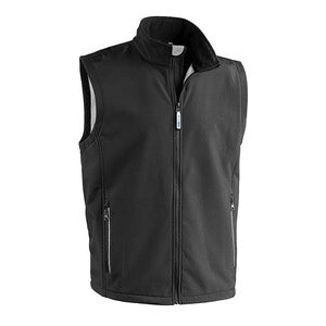 GILET PONENTE SOFTSHELL NERO/SILVER TG.  M- SOTTOZERO- 1,0 pz