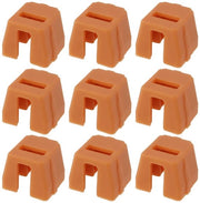 Punti in gomma 9 pezzi - Compatibili con BTFP1850K/SB-125BN/SB-1850BN - Gomma resistente alla abrasione e all'usura - Buona forma di aderenza - Protezione della superficie di lavoro - Punti in testa di chiodo