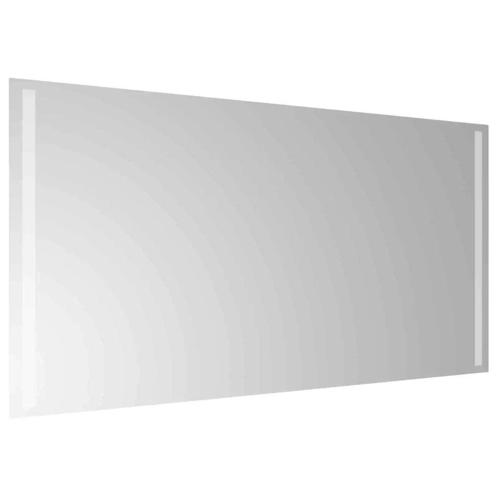 Specchio da bagno LED Trasparente 100 x 60 cm vetro temperato 42045805