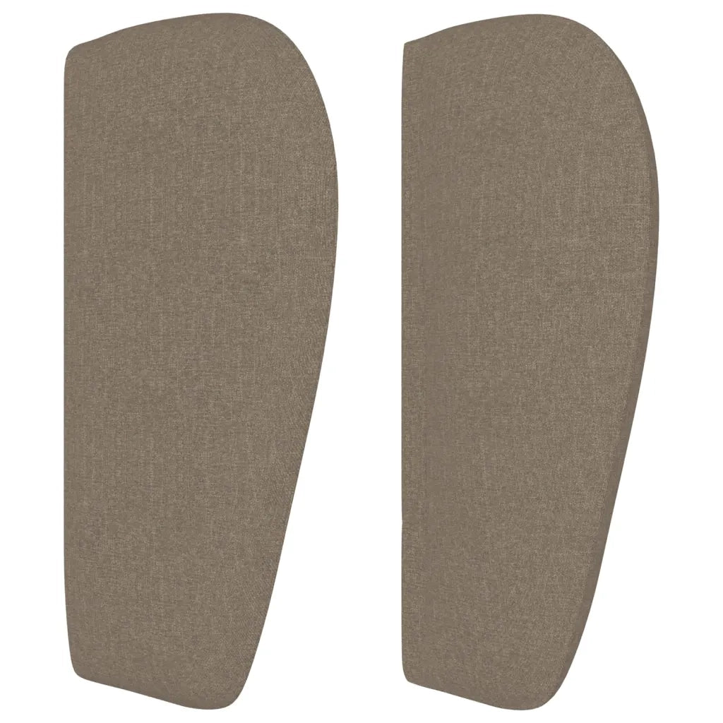 Testiera ad Orecchio Tortora 83 x 23 x 78/88 cm in Tessuto 3116842