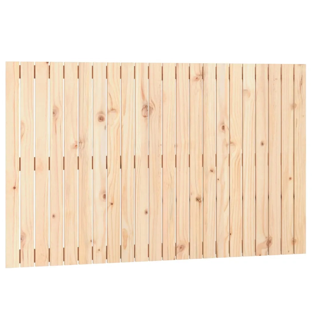 Testiera da Parete 140x3x90 cm in Legno Massello di Pino 824918