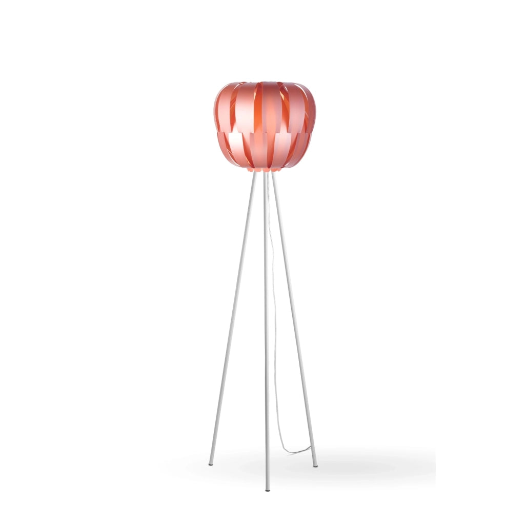 Piantana Moderna 3 Piediqueen Polilux ® Pink Metal E Metallo 1 Luce E27