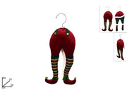 Decorazione Natale Gambe Elfo per Albero di Natale 55 cm