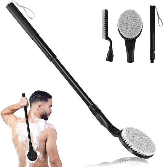 Spazzola per doccia con lungo manico 257 spazzola per doccia spazzola per la pelle per uomo donna