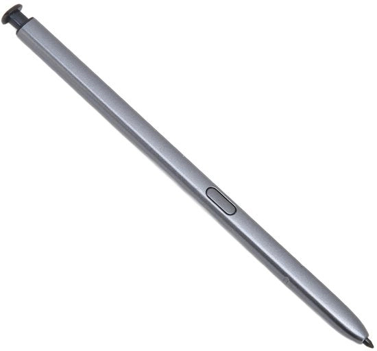 Penna Stylus per Smartphone - Punto Rimpiazzabile - Grigio - Stylus Capacitivo - Adatto per Note 10 Lite - Accessorio per touchscreen