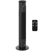 Ventilatore a Torre Silenzioso con Telecomando ¨C Zephmum ¨C Grigio Scuro
