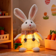 Ornamento di Pasqua con luci, grande decorazione di Pasqua, adatto per casa, ufficio, Pasqua primaverile (batterie non incluse).