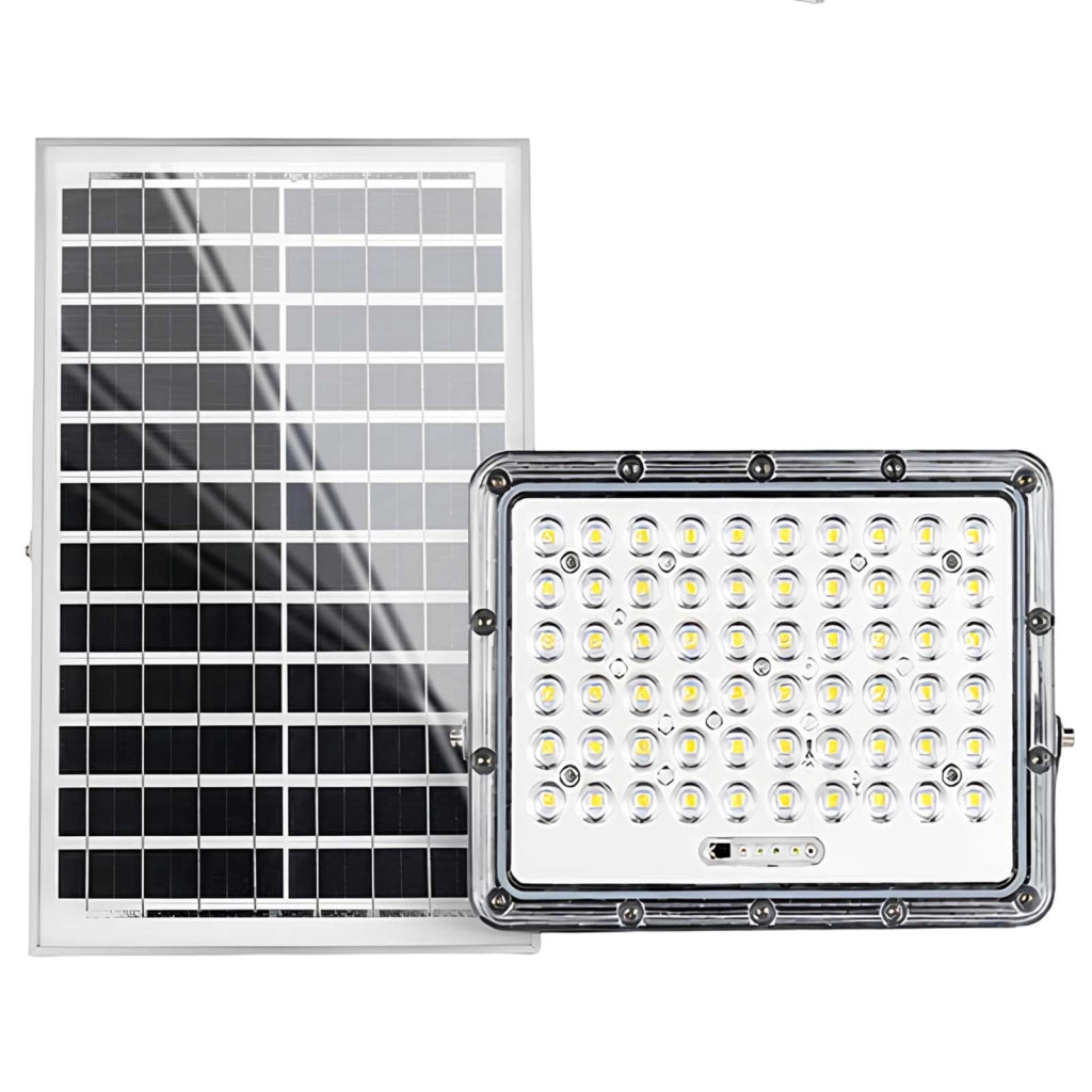 Proiettore Solare LED Esterno 9000K con Rilevamento Automatico Grigio Avizar
