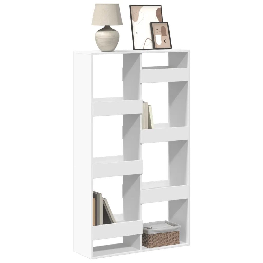 Libreria Bianca 100x33x175 cm in Legno Multistrato 3309402