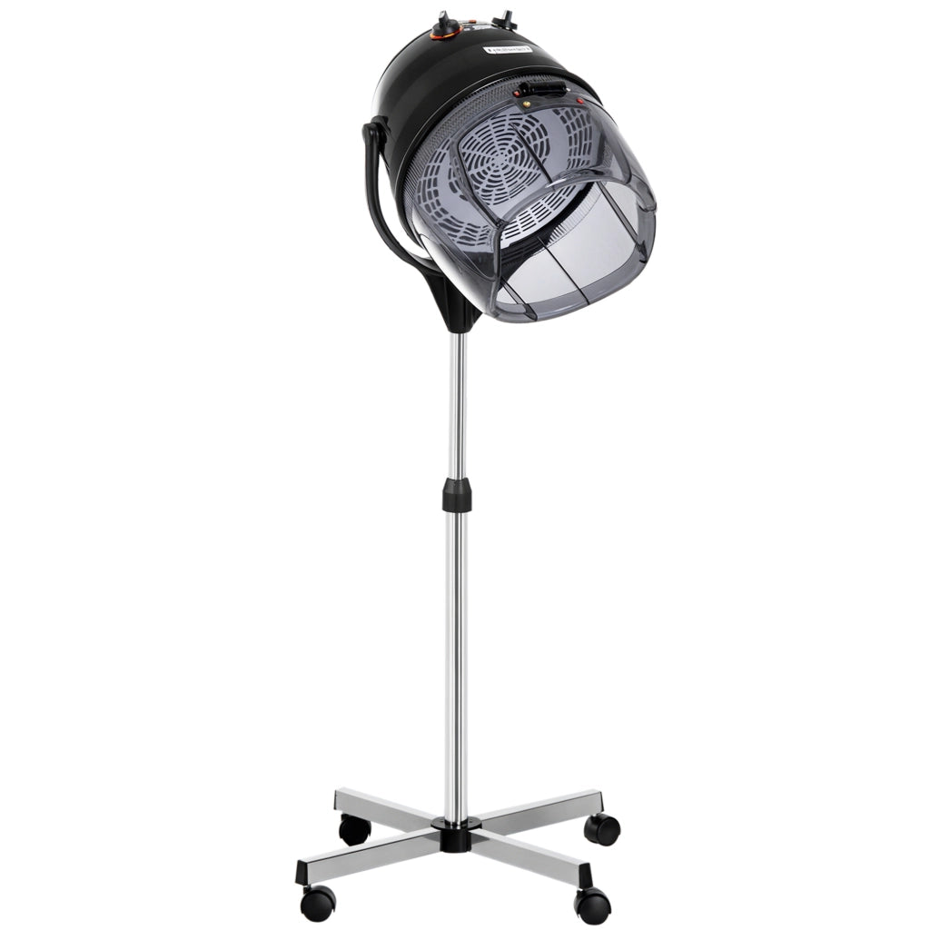 Casco Asciugacapelli Professionale ¨C Xylo ¨C 1180W Altezza Regolabile Timer 60min Nero 65x65x115-165cm