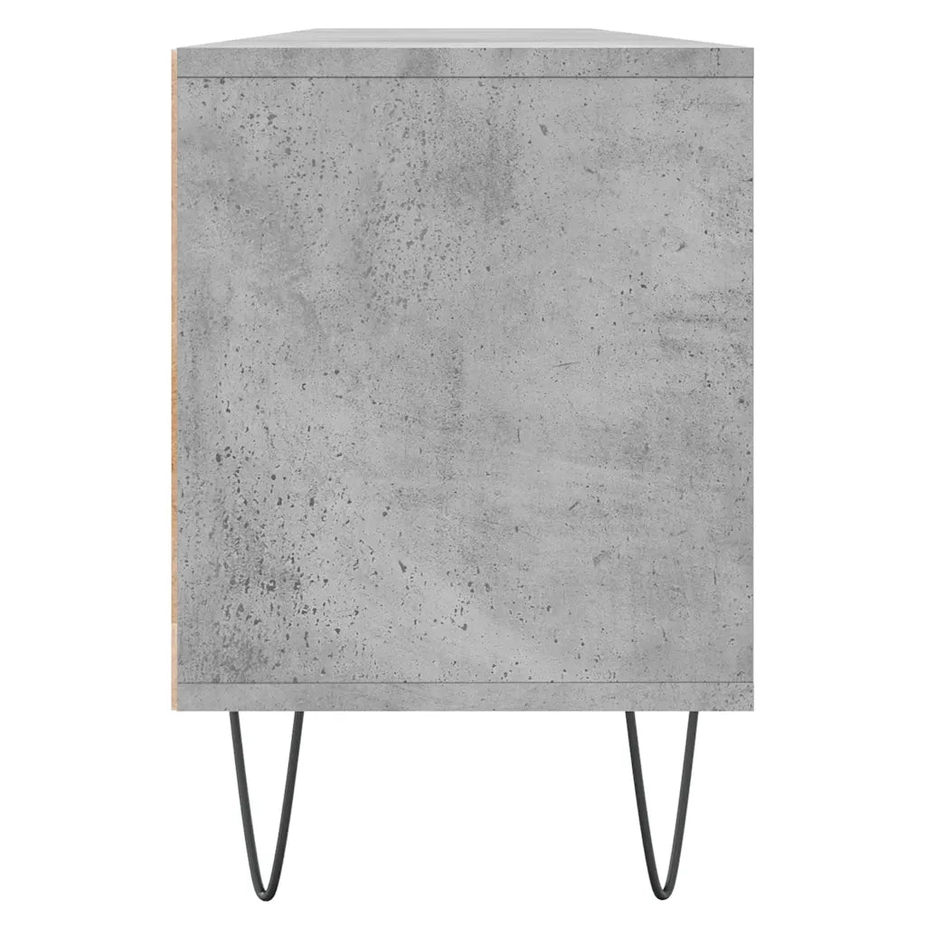 Mobile TV Grigio Cemento 150x30x44,5 cm Legno Multistrato 831280