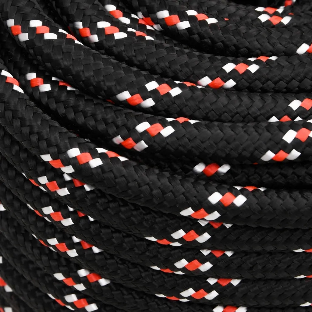 Corda Nautica Nera 16 mm 25 m in Polipropilene cod mxl 53779