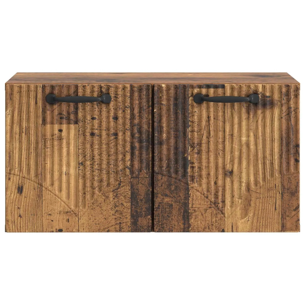 Mobile Porta TV da Muro Legno antico 59,5 x 31 x 30 cm