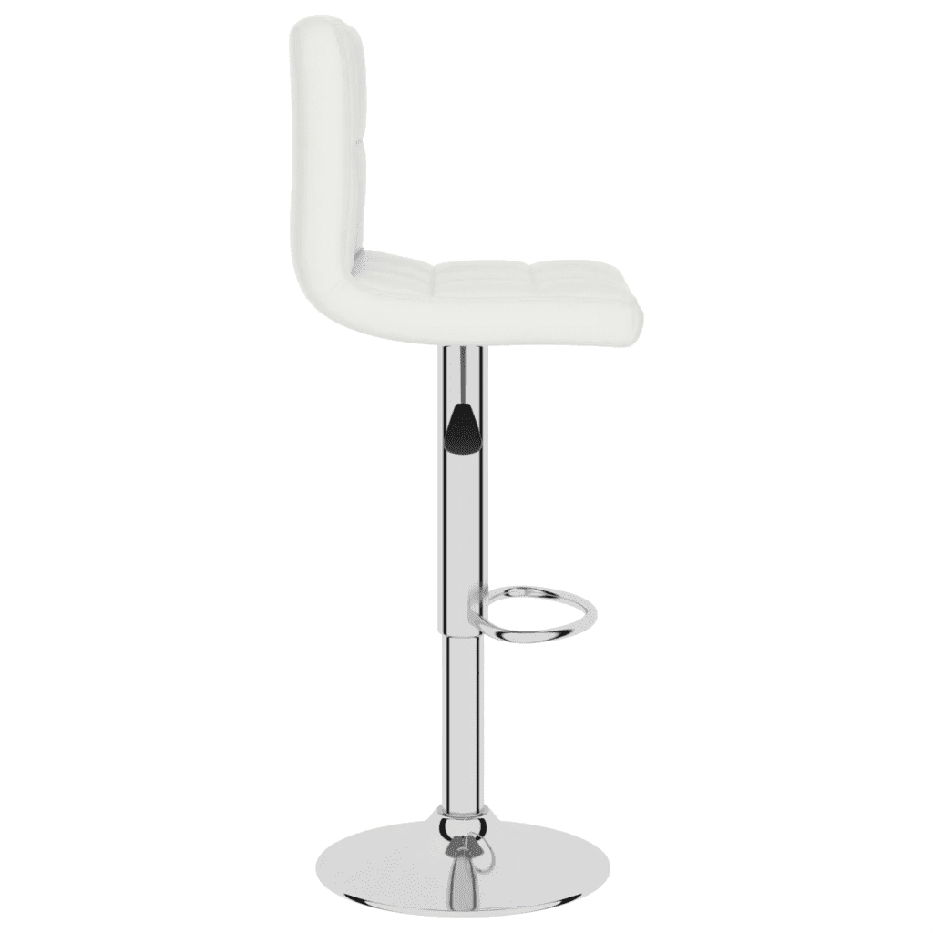 Sgabello da Bar Bianco in Similpelle 334219