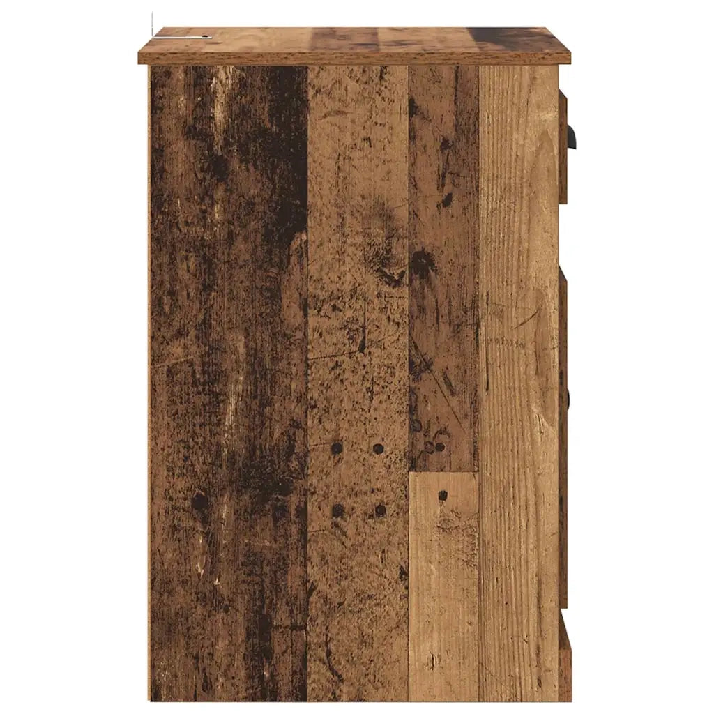 Mobile laterale Legno vecchio 40 x 50 x 75 cm Legno multistrato 881447