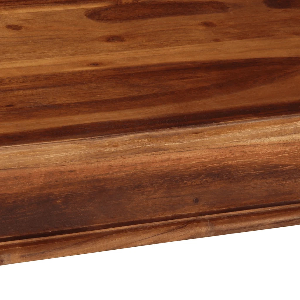 vidaXL Tavolino da Salotto 110x60x40 cm in Legno Massello di Acacia