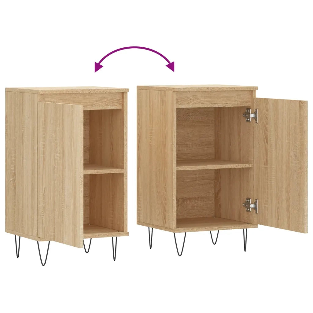 vidaXL Credenza Rovere Sonoma 40x35x70 cm in Legno Multistrato