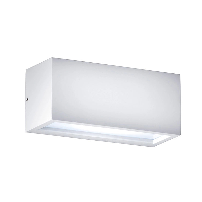 GUAVA Applique LED Biemissione 12W 120°-120° Bianco IP65 3000K - Illuminazione Parete per Esterni Rossini Group