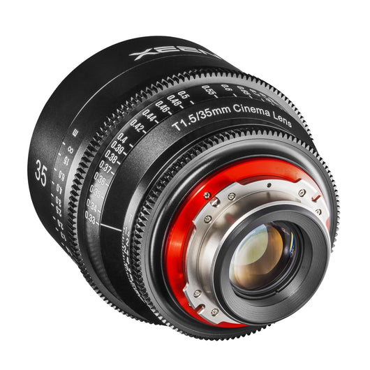 XEEN Cinema 35mm T1.5 PL obiettivo full frame MF Cine Video per alte risoluzioni con pignoni follow focus