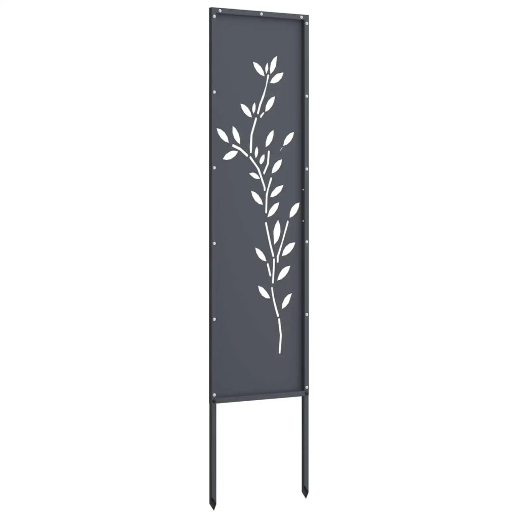 Schermo per privacy in giardino Floreale Antracite 32 x 140 cm CFW7693251