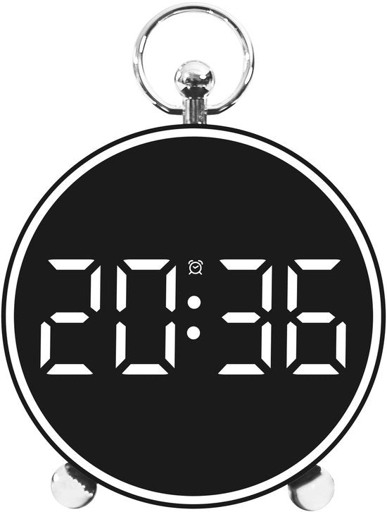 Orologio da Parete LED Orologio da Cucina Orologio da Camera da Letto - Bianco