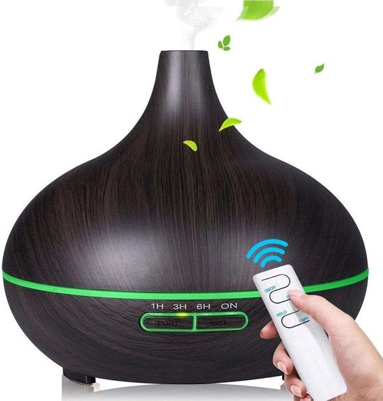 Diffusore di aroma - libero da BPA, aromaterapia, umidificatore ultrasonico silenzioso