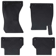 Tappetino per Auto 4 pcs Nero adatto per Audi A4 B9 2015-2024