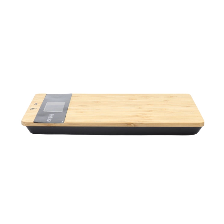 HIGH-TECH BILANCIA BAMBOO DIGITALE CON CAPACITÀ MASSIMA DI 5 KG MARRONE