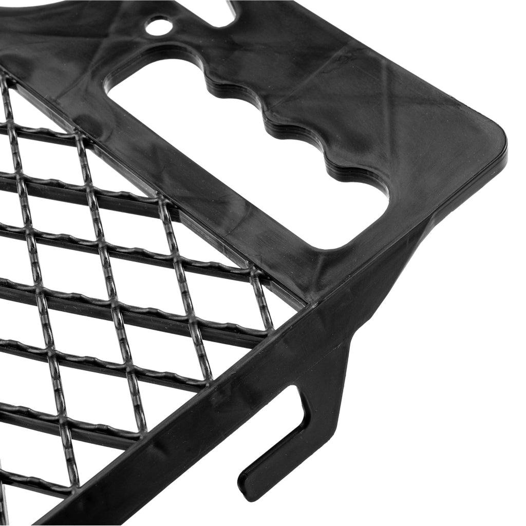 Griglia per pittura piccola KADAX 230x305mm per rullo, nera, con supporto per secchio, 3 pezzi