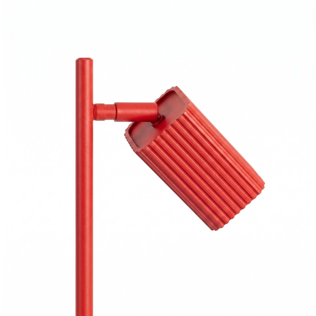 Lampada da tavolo RAYO rossa